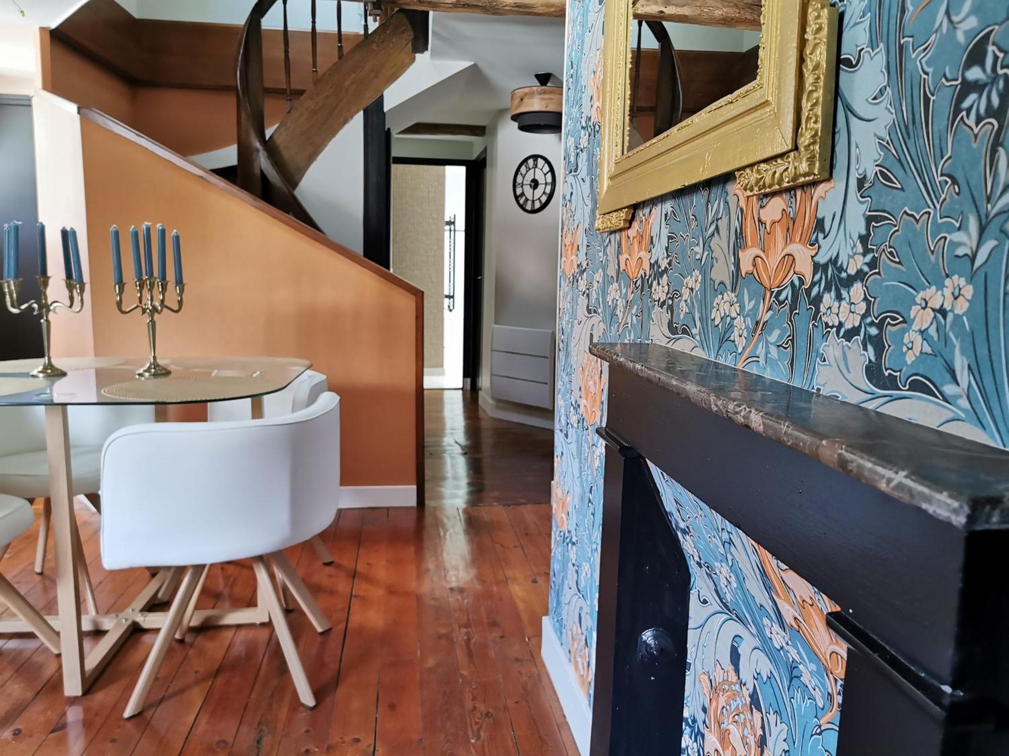 Ferienwohnung Le Gatsby - Duplex Art Deco Au Coeur De Blois Exterior foto