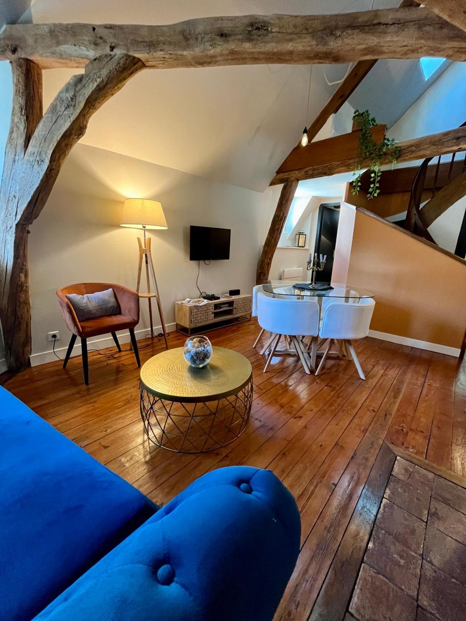 Ferienwohnung Le Gatsby - Duplex Art Deco Au Coeur De Blois Exterior foto